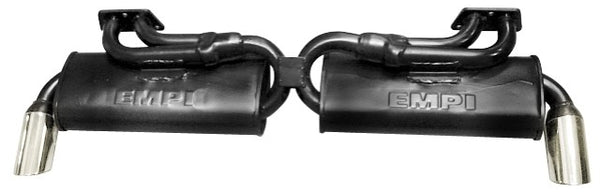 Dual Quiet PAK Exhaust System Type 2 & 411 72-75