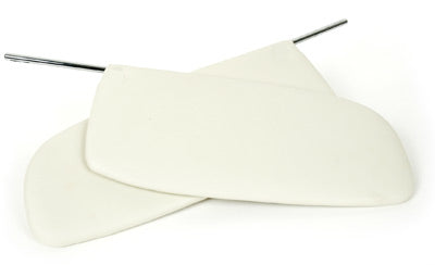 SUN VISORS, 58-64, WHITE