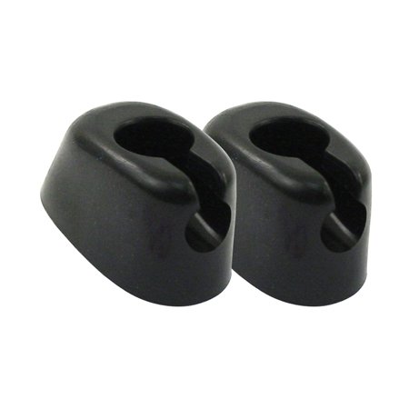 SUN VISOR CLIPS, 63-67, BLACK