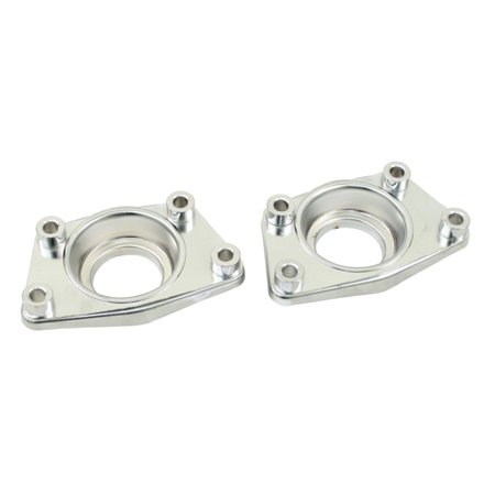 Chrome Spring Plate Caps - I.R.S. Pair