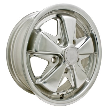 911 Porsche Fuchs style alloys FULLY POLISHED 5x130