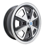 914 Wheel, Gloss Black W/ Polished Lip, 4/130