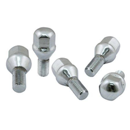Chrome Lug Nuts, X-Long, 12mm, Set of 5