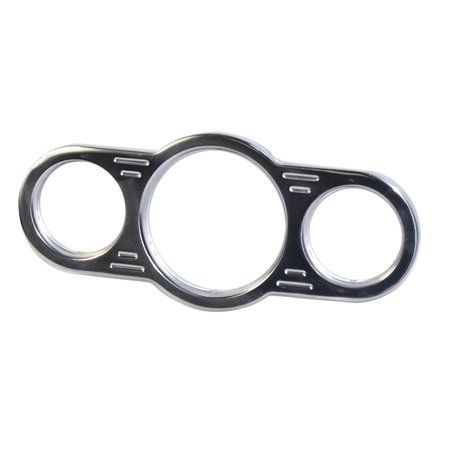 BILLET ALUMINUM DASH 3 HOLE