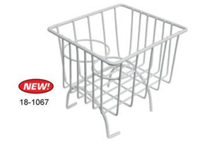 Vw Bug Center Hump Ivory Storage Wire Basket - Bug-Ghia-Type 3-Vw Thing