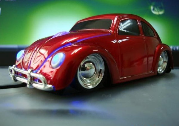 Beetle Computer Mouse MAROON