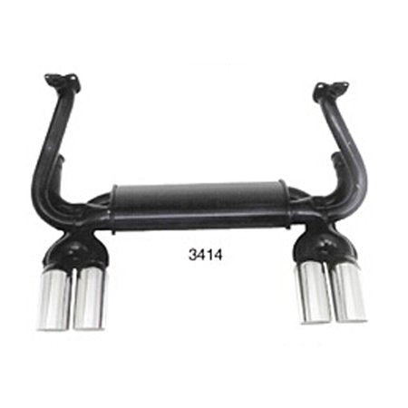VW BEETLE 4 TIP GT EXHAUST SYSTEM, T1, GHIA, T2