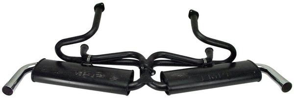 Dual Quiet Exhaust System Fastback , Squareback