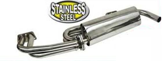 Stainless Steel merged Exhaust system 1 1/2