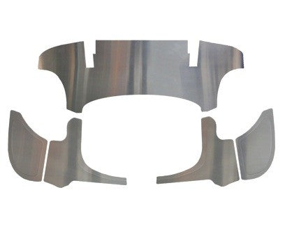 5 Piece Aluminum Firewall Kit. Fits Karmann Ghia