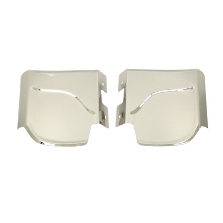 STAINLESS FENDER GUARDS, REAR