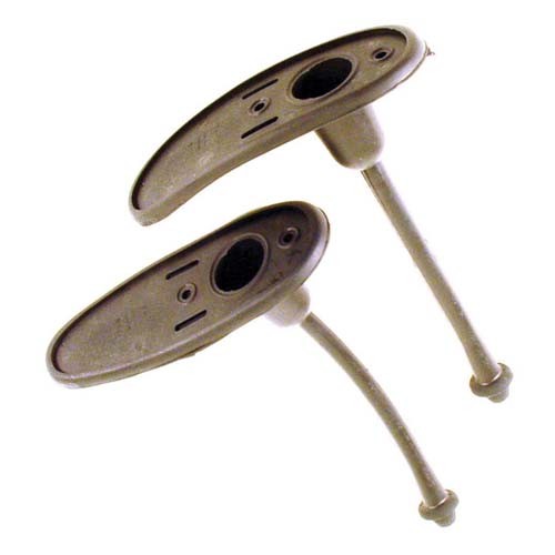 Turn signal seal set front w/ wiring tube attached bug 58-63