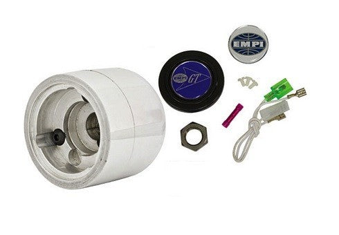 Type 2 kombi polished billet steering wheel boss kit
