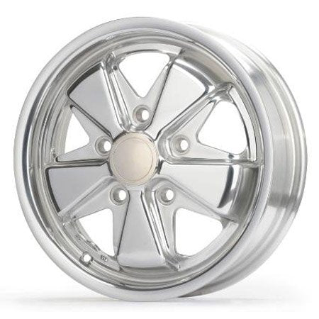 911 Porsche Fuchs style alloys 17 inch ALL CHROMED 5x130
