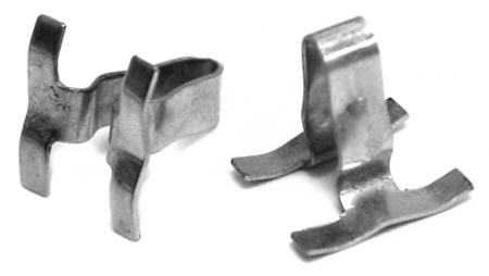 Clips for body molding for bug 52-66 pack of 50 Metal
