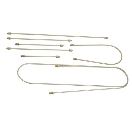VW Metal Brake Line Kit, TYPE 1, 69-77