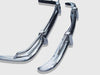 Stainless Steel Bumper Bars Karman Ghia US style 56-71 PAIR
