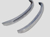 Stainless Steel Bumper Late Beetle PAIR no-cut-out