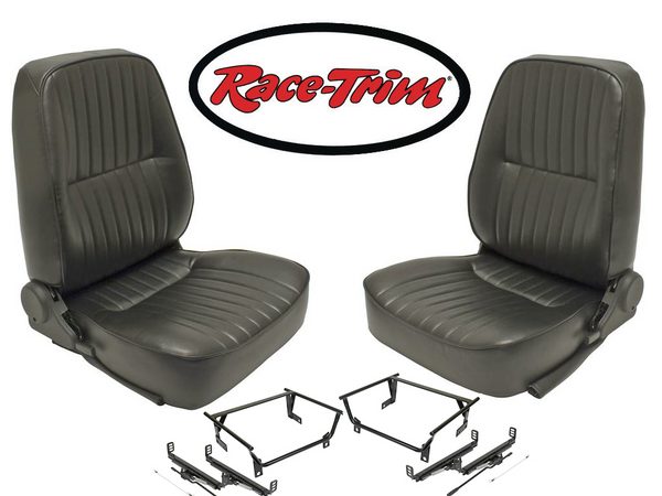 Race-Trim low Back Seats L & R