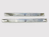 Stainless Steel Bumper Late Beetle With Light Cut-Out PAIR
