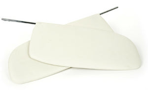 SUN VISORS, 58-64, WHITE