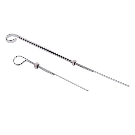 VW Dipstick, Chrome, Stock Length Fits all engines