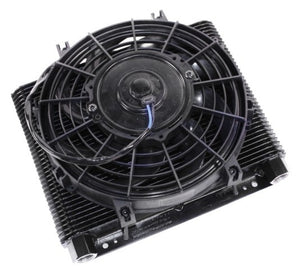 Competition Oil cooler & fan kit 72 plate cooler w/ fan