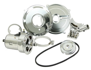 Alternator conversion kit 55 amp, bug ghia etc All Chrome kit
