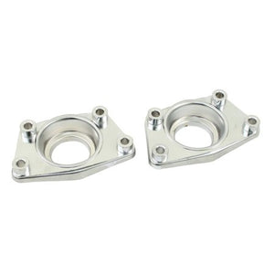 Chrome Spring Plate Caps - I.R.S.  Pair