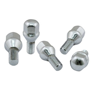 Chrome Lug Nuts, X-Long, 12mm, Set of 5