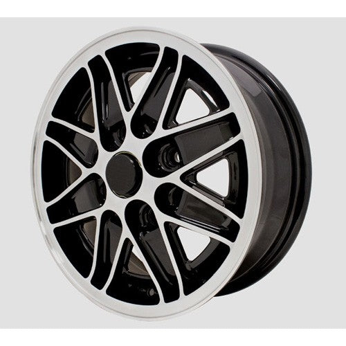 Cosmo-5  Gloss Black & Polished Lip 4x130 (Set of 4)