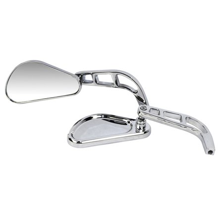 BILLET ALUMINUM BAREFOOT MIRROR. PAIR