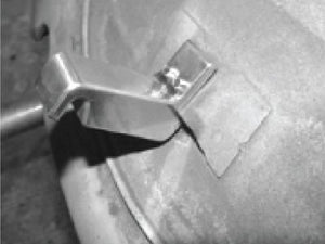 Billet deck lid stand off set w/ hardware Each