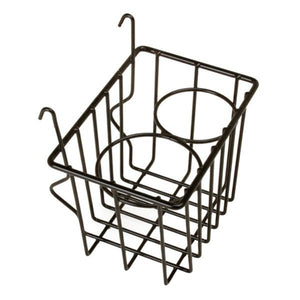 Vw Bus Black Storage Wire Basket - All Type 2 Bus 1955 Thru 1967