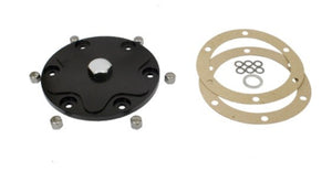 Alluminium Billet Oil Sump Plate with magnetic drain plug BLACK