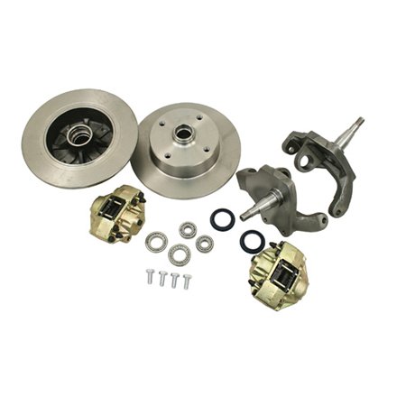 FRONT DROP SPINDLE DISC BRAKE KIT, 5/130, LINK-PIN