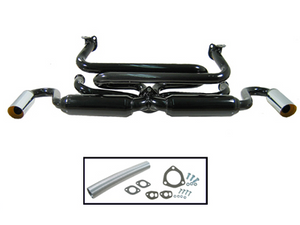 Tuck-Away Dual Exhaust System bug, ghia, early bus