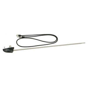 Antenna, Side Mount, Single Base, Chrome.  Fits:  Bug 1958-66  Bus 1950-79  Thing 1973-74