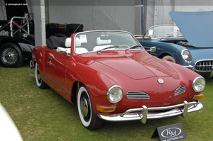 Stainless Steel Bumper Bars Karman Ghia US style  56-71 PAIR