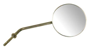 Mirror outside chrome for bus to 67 round hinge mount type PAIR