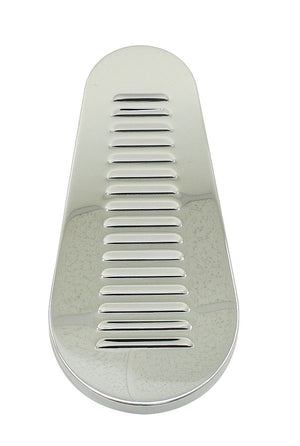 Pulley guard louvered CHROME