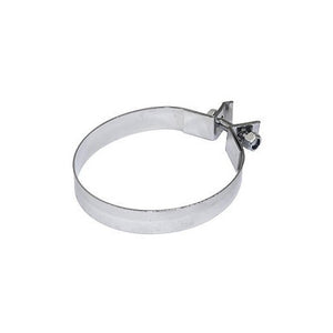 Alternator or generator strap chrome stock