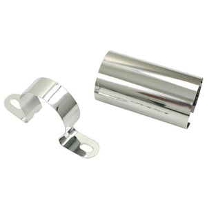 VW Beetle Coil Cover, Stainless Steel, With Bracket