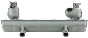 Muffler street oem style Bus type 2 1500-1600 painted Europe
