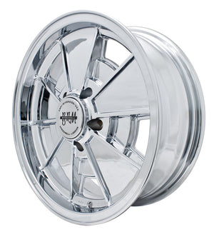BRM ALLOY WHEELS All CHROME 5x 112 Bus
