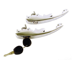 Door handle set keyed alike bug 68-79 ghia 68-74  PAIR