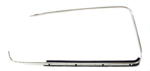 Window scraper outer trim frame left side 65-77 bug
