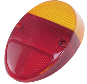 Tail light lens L or R bug 62-67 Euro style EACH