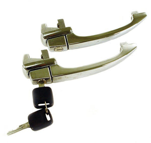 Door handle set keyed alike bug 60-64  Pair