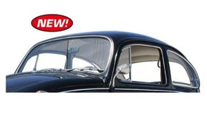 Stock Window Rubbers w/Groove Kit 68-73 4pc